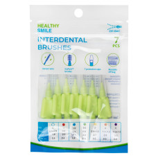 Healthy Smile міжзубні йоржики, 0.8 мм ISO 2-3, 7 шт